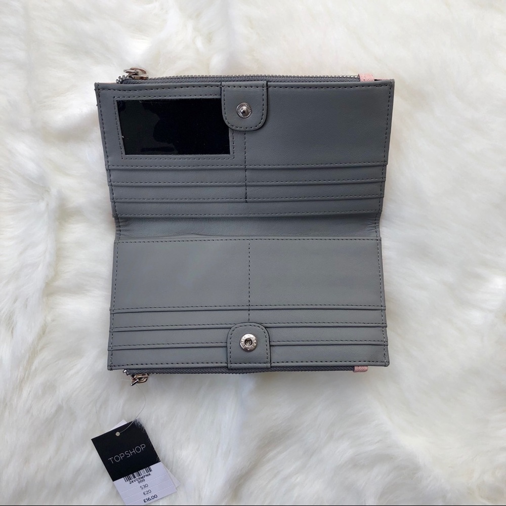 TOPSHOP Color Block Wallet - Picture 2 of 2